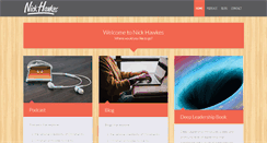 Desktop Screenshot of nickhawkes.net