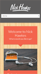 Mobile Screenshot of nickhawkes.net